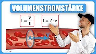 Volumenstromstärke berechnen - Erklärung, Übungsaufgabe