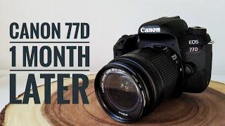 Canon 77D - 1 Month Later (Mini Review)