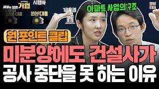 '아파트 사업의 구조' 돈 없는 시행사 어떻게 아파트를 올릴까? 건설사업에 동원되는 ‘PF대출’ 완벽정리｜세상의 모든 기업 #미분양  #아파트  #pf대출