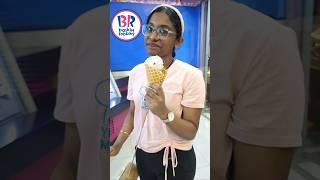 Let's TRY BASKIN & ROBBINS New Flavour In Bahrain@ Rs 400/- #shorts #youtubeshorts #baskinrobins