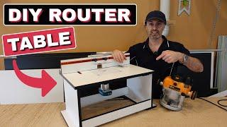 DIY Benchtop Router Table Build | Mini Router Table | Router Table