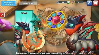 Treasure Hunt Events | Red Jaw Dragon & Orange Viper Dragon so cute , Dragon Mania Legends