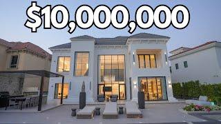 What $10,000,000 Gets You In Jumeirah Islands Dubai, LAKE VIEW Home Tour With SECRET ROOM