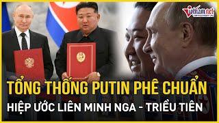 Tổng thống Putin phê chuẩn hiệp ước liên minh Nga - Triều Tiên | Báo VietNamNet