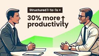 Boost your team productivity by 30% with the 1:1 Meeting Framework