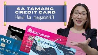 YONG CREDIT CARD NA HINDI MO PAGSISISIHAN | #CriselleMorales