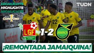 Resumen y goles | Guadalupe 1-2 Jamaica | Copa Oro 2021 | Grupo C | TUDN