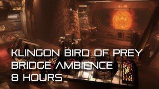  Klingon 'Bird of Prey' Bridge Ambience *8 Hours*