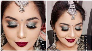 Sweatproof, Longlasting EASY GARBA Night Makeup Tutorial | NAVRATRI Makeup look 2021