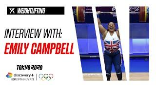 Emily Campbell hopes to inspire a new generation of weightlifters | Olympic Games - Tokyo 2020