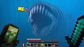 Fooling My Friend as SEA MONSTERS in Minecraft