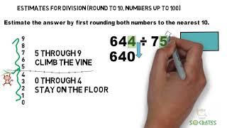 Estimates for Division by rounding to the nearest 10