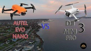 Autel Evo Nano Standard VS DJI Mini 3 Pro