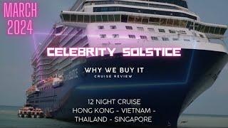 HONEST CELEBRITY SOLSTICE CRUISE REVIEW 2024 ASIA