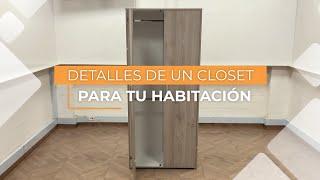 Detalles de un closet para tu habitación