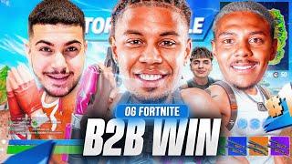 B2B WIN in OG FORTNITE SEASON 2  mit SIDNEY, WILLY, ROHAT & ELDOS (lustige Talks und CRASHOUT )