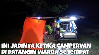 BARU PARKIR CAMPERVAN SUDAH DI DATANGI WARGA-WARGA, AMAN ?? | Campervan Keliling Indonesia | Explore