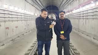 Challenging T33 Rail Tunnel in Jammu and Kashmir Now Ready for CRS Train Trials @NewsStation