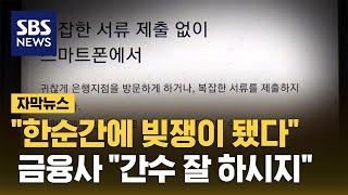 "내가 안 했는데 왜…" 신분증 재발급해도 몇천만 원이 또 (자막뉴스) / SBS