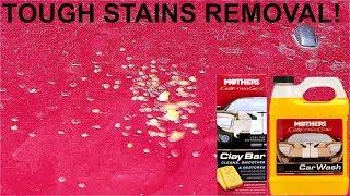 Car Paint Restoration Step #0 Mothers Car Wash & Clay bar System