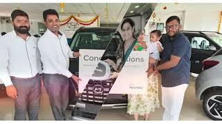 Witness the joy as we hand over the keys to their brand-new Hyundai at Lakshmi Hyundai