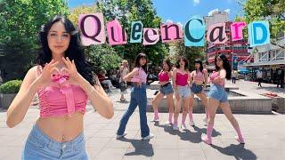 [KPOP IN PUBLIC TÜRKİYE | ONE TAKE] ‘’(G)-IDLE - QUEENCARD’’ COVER by FL4C