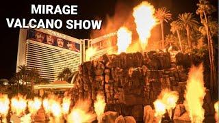 The Mirage volcano show Las Vegas | @NamrataALLINONE