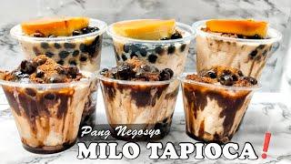 MURANG SUMMER PANG NEGOSYO NA HINDI MATRABAHO AT MALAKI ANG KITA MILO TAPIOCA HALO-HALO