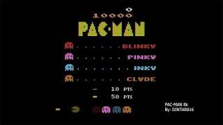 PAC-MAN 8k for Atari 2600 By: DINTAR816 You have to play this its Top Notch,