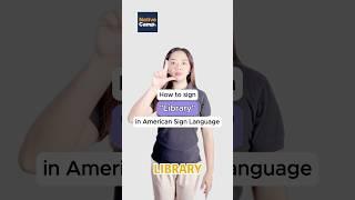 How to sign "Library" in American Sign Language