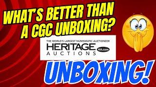 What is better than a CGC comic unboxing? A Heritage Auctions comic unboxing!