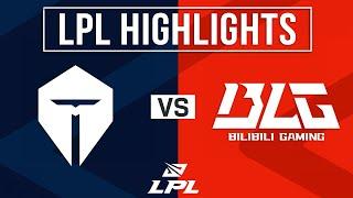 TES vs BLG Highlights ALL GAMES | LPL 2025 Split 2 Playoffs | Top Esports vs Bilibili Gaming