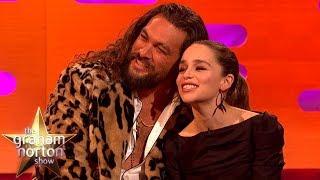 Jason Momoa Always Visits Emilia Clarke Whenever He's In London | The Graham Norton Show