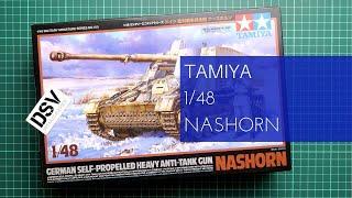 Tamiya 1/48 Nashorn (100) Review