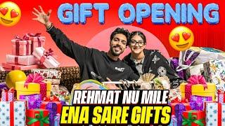 REHMAT NU MILE ENA SARE GIFTS  | GIFT OPENING  | MR MRS NARULA