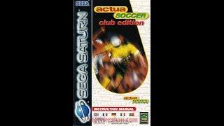 Sega Saturn Actua Soccer