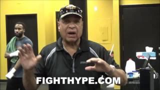 (CLASSIC) JOE CORTEZ SHOWS OFF SLICK BOXING SKILLS; IMPARTS OLD SCHOOL KNOWLEDGE ON HANK LUNDY