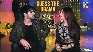 Guess The Drama | Fun Filled Activity With Khushhal Khan And Dananeer Mobeen! 