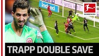 Kevin Trapp's Sensational Double Save Against Bayern