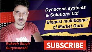 Dynacons systems & Solutions Ltd | Biggest multibagger of market Guru dssl | DSSL