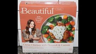 Beautiful Foods by Drew Barrymore: Citrus Chicken with Broccoli & Carrots Review