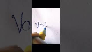 #writing #youtubeshorts #handwriting #name #english #vandana