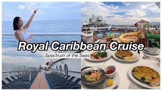 MY FIRST CRUISE on Royal Caribbean Cruise Spectrum of the Seas 4D3N 2022 Singapore|Activities & Food