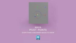 Maya Pivot Points Essentials Explained! Maya Beginner Guide