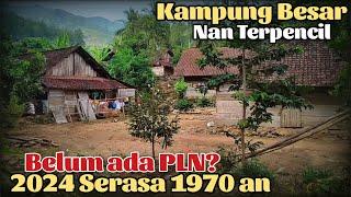 Perjalanan Sulit Menuju Kampung "BESAR" tanpa PLN, Tidak boleh ada rumah Tembok disini? Desa diHutan