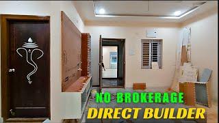 Direct builder 1500sft 3 bhk fully furnished flat for sale in kukatpally pragati Nagar hyderabad