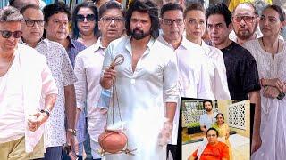 Himesh Reshammiya Father's Vipin Reshammiya's FUNERAL | Salman Khan's Family, Farah Khan-Sajid Khan