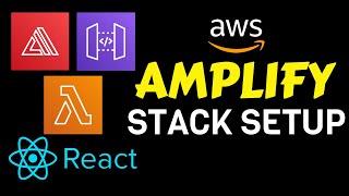 AWS Amplify Fullstack Project Setup (React, Node, Lambda, REST API)