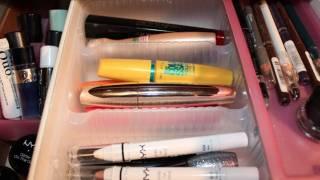 DIY Makeup Collection Storage Container