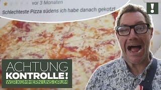 "Schmeckt nach A****-Ritze!"  Mirko Reeh testet Nürnbergs SCHLECHTESTE Pizzen! | Achtung Kontrolle